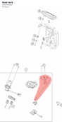 Diagram preview: Seat lock (64107050000)