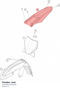 Diagram preview: Fender, rear (A46008013000ABA)