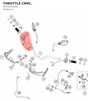 Diagram preview: THROTTLE CMPL. (95702010044)