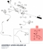 Diagram preview: ASSEMBLY LEVER-HOLDER LH (94602031044)