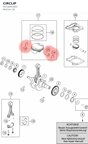 Diagram preview: CIRCLIP (91230033001)