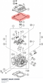 Diagram preview: GASKET VALVE COVER (90236053000)