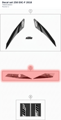 Diagram preview: Decal set 250 EXC-F 2018 (79608198004)
