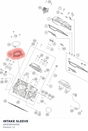 Diagram preview: INTAKE SLEEVE (A60036044000)