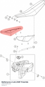 Diagram preview: Batterycov.ri.wh.250F Freeride (7000702505128C)