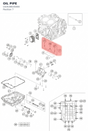 Diagram preview: OIL PIPE (C63538035000)
