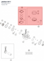 Diagram preview: piston kit I (A47030007010 I)