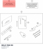 Diagram preview: BELLY PAN RH (61408021020)