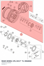 Diagram preview: REAR WHEEL CPL.5X17'' TL ORANGE (7501010114404S)