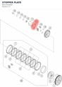 Diagram preview: STOPPER PLATE (90232006000)