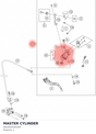 Diagram preview: MASTER CYLINDER (A62402030100)