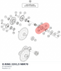Diagram preview: O-RING 22X1,5 NBR70 (0770220015)