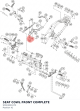 Diagram preview: SEAT COWL FRONT COMPLETE (93003001070)