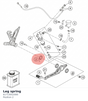 Diagram preview: Leg spring (61713052000)
