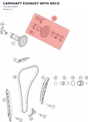 Diagram preview: CAMSHAFT EXHAUST WITH DECO (79236110044)