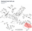 Diagram preview: footrest front left cpl. (90103040033)