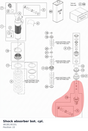 Diagram preview: Shock absorber bot. cpl. (46181301S1)
