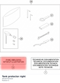 Diagram preview: Tank protector right (A61007025020)