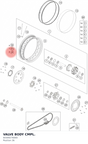 Diagram preview: VALVE BODY CMPL. (60309276000)