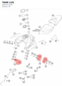 Diagram preview: TANK LUG (95807013030)