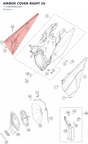 Diagram preview: AIRBOX COVER RIGHT          16 (7770600400028G)