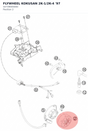 Diagram preview: FLYWHEEL KOKUSAN 2K-1/2K-4 '97 (54739005000)