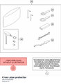 Diagram preview: Cross pipe protector (A60703094000)