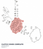 Diagram preview: CLUTCH COVER COMPLETE (93530026044)