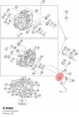 Diagram preview: O RING (J770002024000)