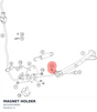 Diagram preview: MAGNET HOLDER (90103029000)