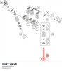 Diagram preview: INLET VALVE (A64036030000)