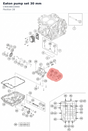Diagram preview: Eaton pump set 30 mm (C90038010000)