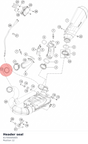 Diagram preview: Header seal (61705005005)