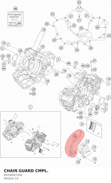 Diagram preview: CHAIN GUARD CMPL. (60330047244)