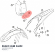 Diagram preview: BRAKE HOSE GUIDE (4620802200030)