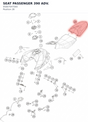Diagram preview: SEAT PASSENGER 390 ADV. (95807047000)