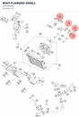 Diagram preview: BOLT-FLANGED-SMALL (J025060082)