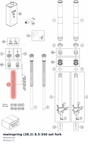 Diagram preview: mainspring (38.2) 8.5-350 set fork (95010101S)
