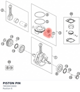 Diagram preview: PISTON PIN (78930033000)