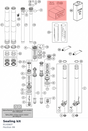 Diagram preview: Sealing kit (R14060T)