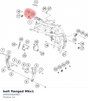 Diagram preview: bolt flanged M6x1 (J900000600802)