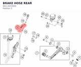 Diagram preview: BRAKE HOSE REAR (90113072000)