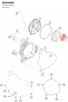 Diagram preview: BUSHING (60330126053)