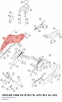Diagram preview: SPOILER TANK RH JP181732 ALTC BLU GL+DCL (96308051000HCA)