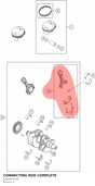 Diagram preview: CONNECTING ROD COMPLETE (63630015200)