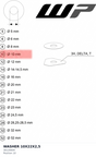 Diagram preview: WASHER 10X22X2,5 (36120604)