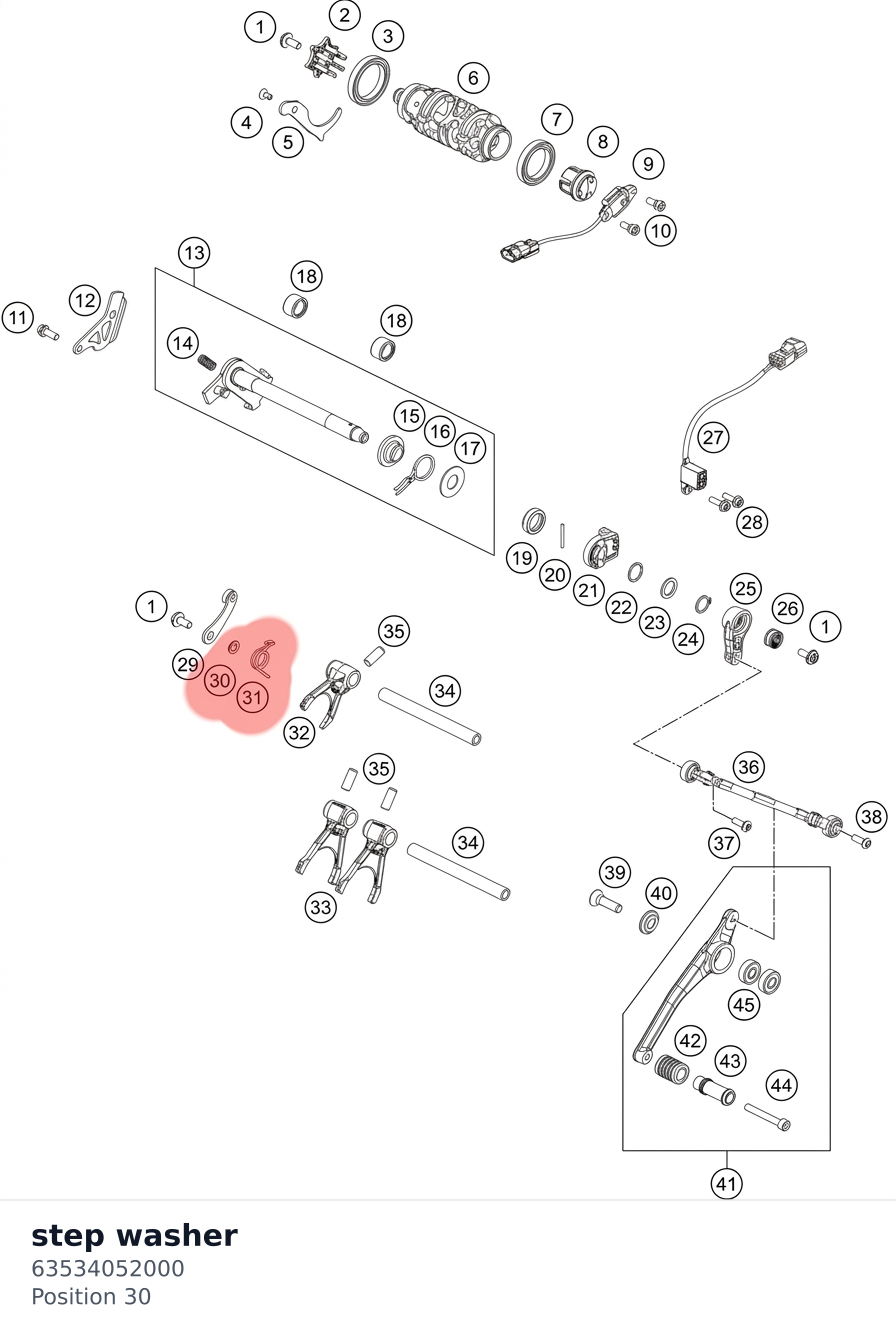 Diagram preview: step washer (63534052000)