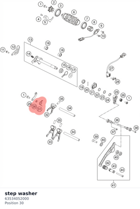 Diagram preview: step washer (63534052000)