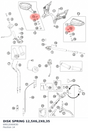 Diagram preview: DISK SPRING 12,5X6,2X0,35 (69012040030)