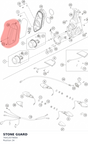 Diagram preview: STONE GUARD (76412079000)